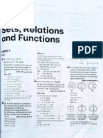 Sets, Relations and Functions