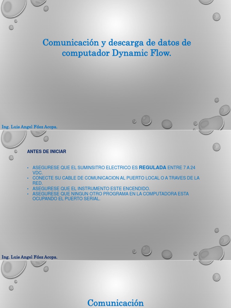 Configuración y Descarga de Datos ECHART | PDF