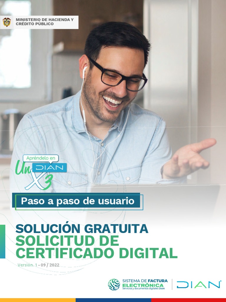 Solicitud de Certificado Digital DIAN | PDF | Contraseña