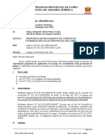 INFORME LEGAL #16 - APROBACIO Consejode Coordinacion