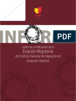 Informe Estacion Migratoria Acayucan 2017