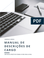 Manual de Descrição de Cargos