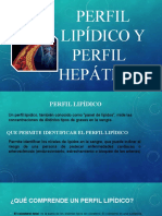 Perfil Lipídico y Perfil Hepático