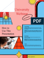 University Webinar Certificate Presentation 