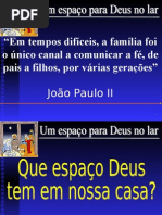 Um Espaço Para Deus No Lar
