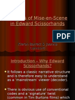 Analysis of Mise-En-Scene in Edward Scissor Hands