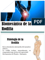 Biomecanica de La Rodilla