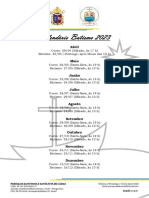 Calendário Batismo 2023