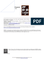 The Kingdom of Kongo - Civil War and Transition, 1641-1718by J. K. Thornton (Canadian Journal of African Studies, Vol. 19, Issue 3) (1985)