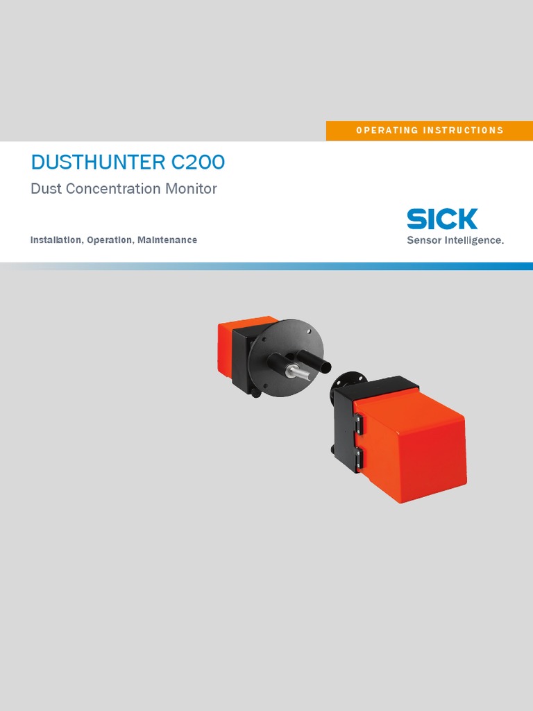 Operating Instructions Dusthunter c200 en Im0037652 PDF