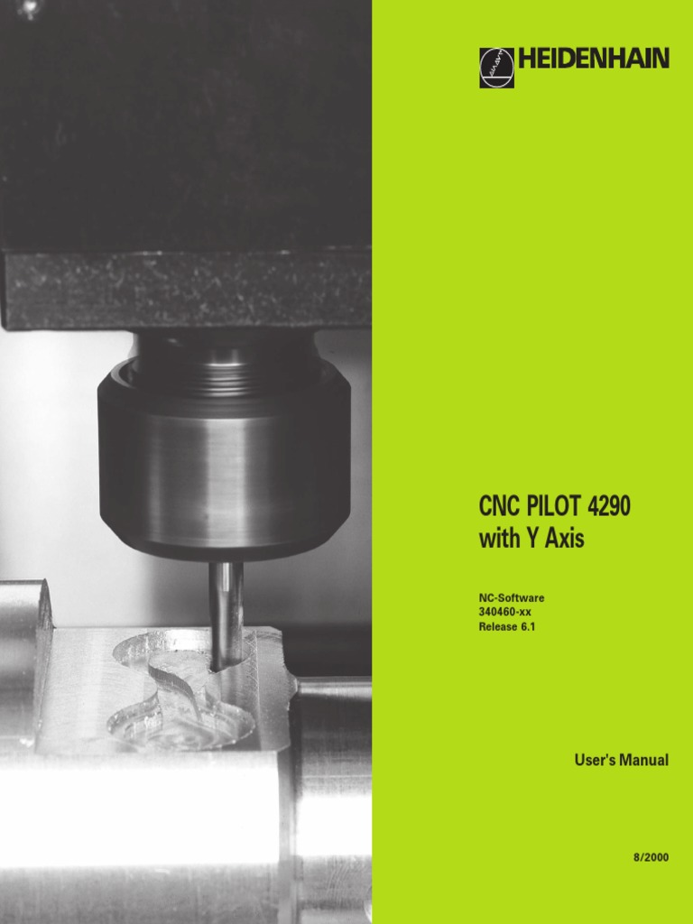 CNC PILOT 4290 User Manual | PDF | Circle | Numerical Control