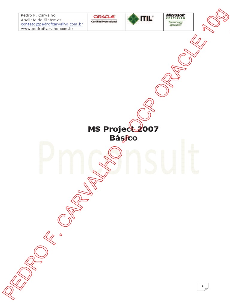 Tutorial Ms Project 2007 Pdf – Ms Project 2007 Pdf – IJUJ