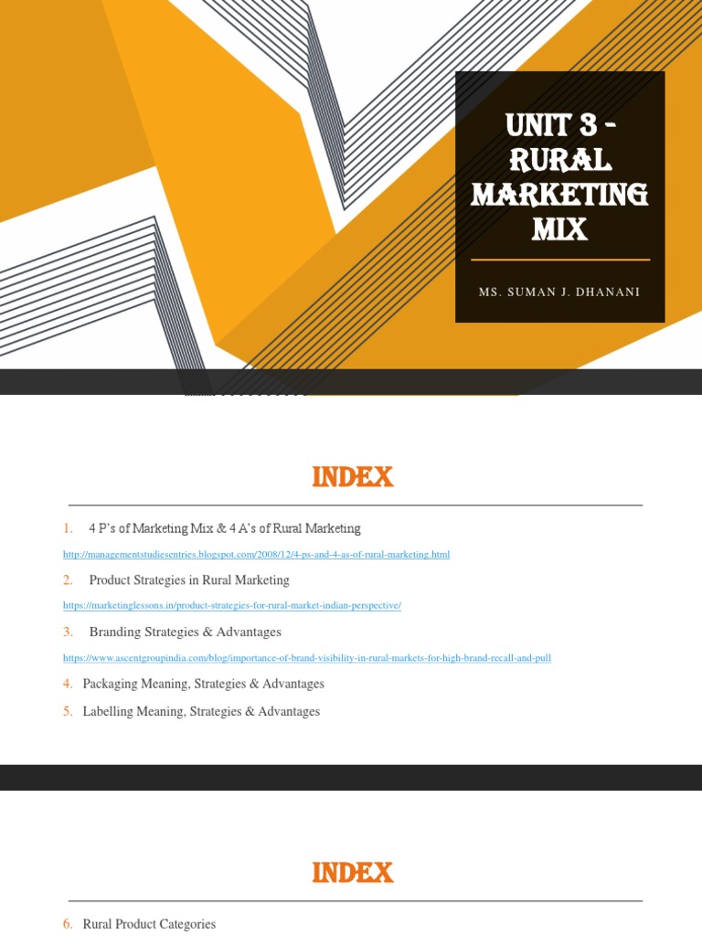 Rural Marketing Mix Strategies Explained | PDF | Business | Law