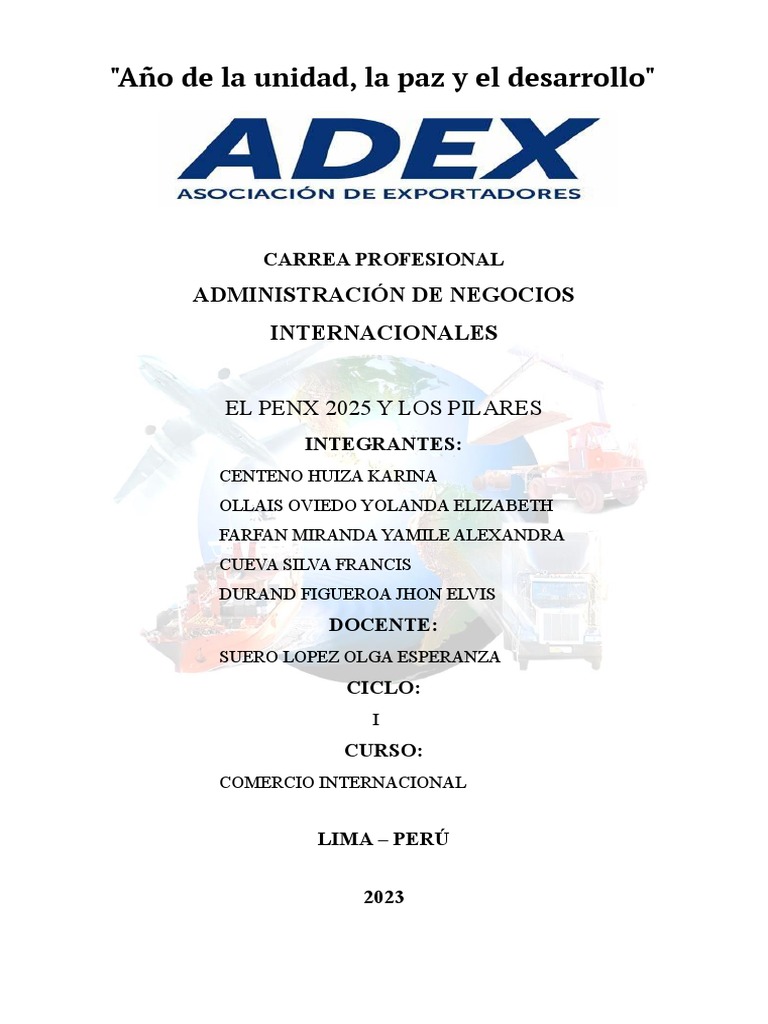 Word Penx 2025 PDF Sustentabilidad Exportaciones