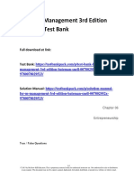 M Management 3rd Edition Bateman Test Bank Download