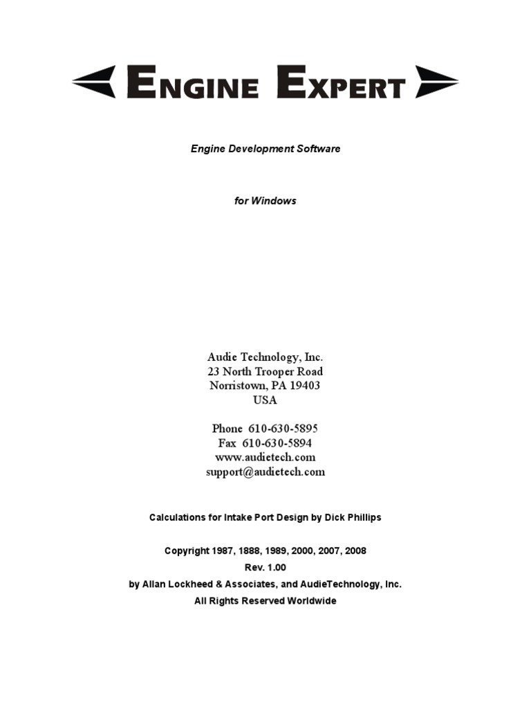 Engine Expert Manual | PDF | Piston | Engines