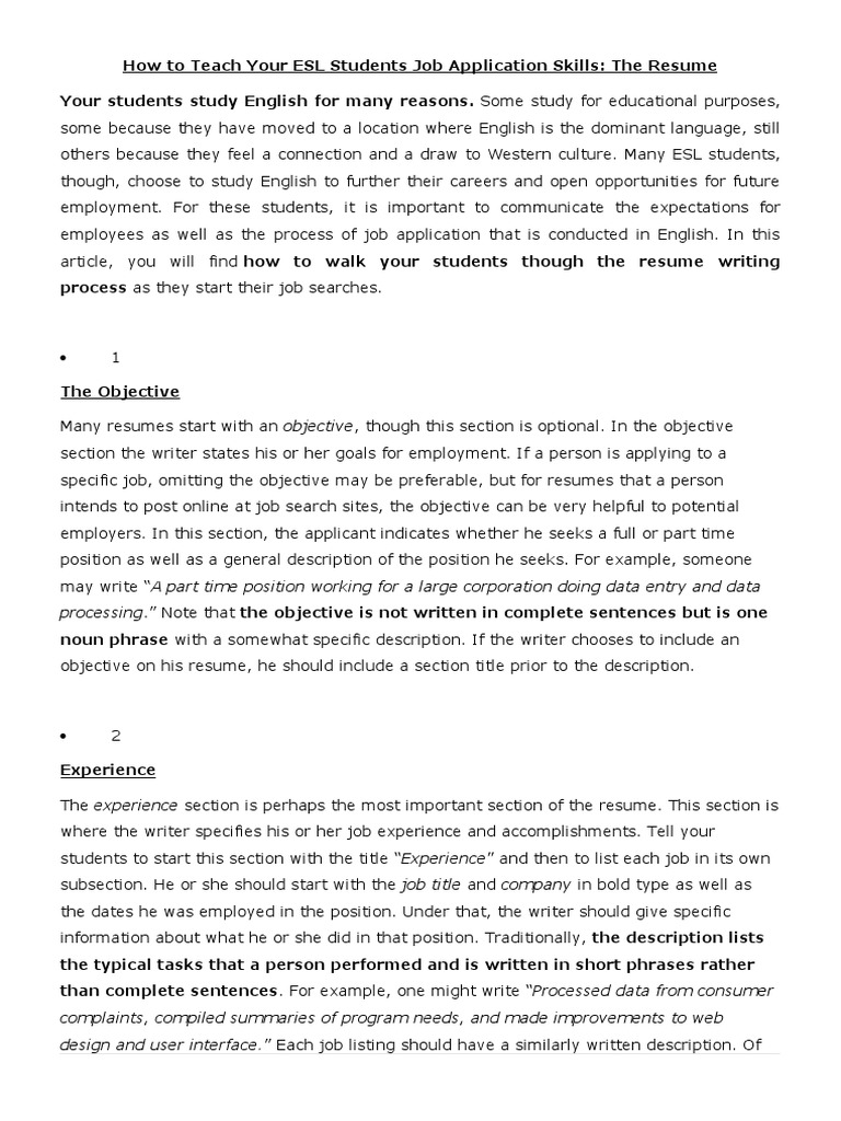 how-to-teach-students-job-application-skills-the-resume-pdf-self