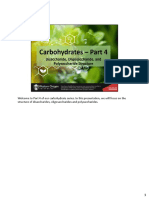 Carbohydrates - Part 4 Disaccharides Oligosaccharides and Polysaccharides