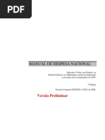 Manual de Despesa Nacional