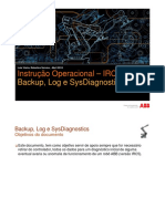 Instrução Operacional Backup - Log - SysDiagnostics IRC5