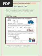 Secuencia La Princesa y El Guisante Matematicas y Naturales
