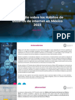 19° Estudio Sobre Los Hábitos de Usuarios de Internet en México 2023