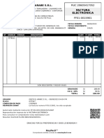 Grifo El Arabe S.R.L.: Factura Electrónica