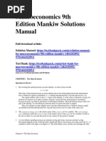 Macroeconomics 9th Edition Mankiw Solutions Manual Download