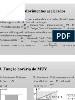 Estudo Dos Movimentos Acelerados