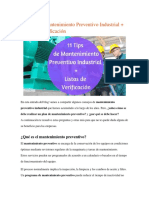 11 Tips de Mantenimiento Preventivo Industrial