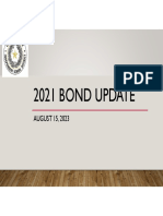 2021 Bond Update 8.15
