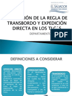 Transbordo y Expedicion Directa TLC