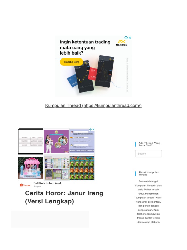 Cerita Horor Janur Ireng (Versi Lengkap) PDF