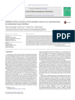 Inhibition of the Corrosion of X70 and Q235 Steel in CO2-Saturated Brine by Imidazoline-based Inhibitor