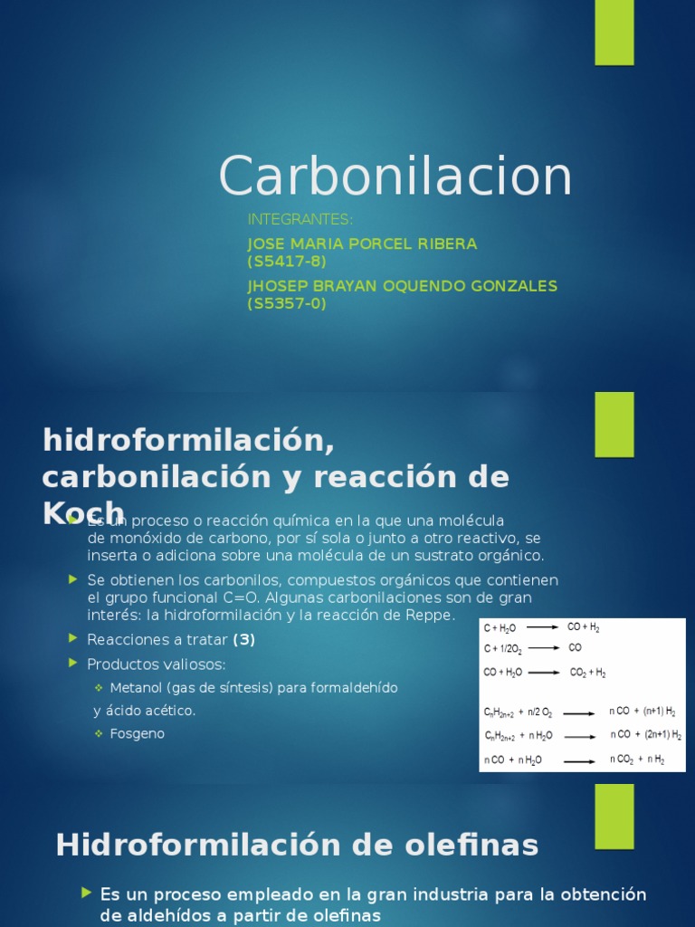 Carbonilacion Final Compress PDF