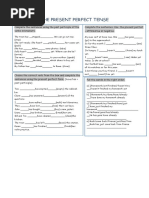 Present Perfect Practice 1