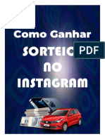 E-Book - Como Ganhar Sorteios No Instagram - R$ 69,90