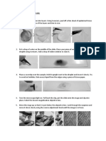 Microscope Practical Handout DAVE