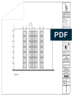 Fachada Departamentos 1:75: Planos Arquitectónicos