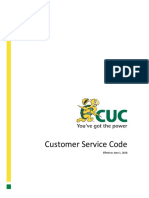 CUC Customer Service Code 010618