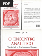 O Encontro Analítico (Tranferência e Relacionamento | PDF