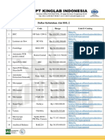 Daftar Kebutuhan BSL 2