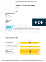 ICDL Planificación de Proyectos 1.0 MS Project 2016 Diag Spa - Resultado1