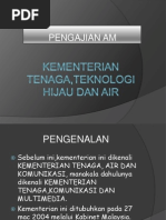 Kementerian Tenaga, Teknologi Hijau Dan Air 3