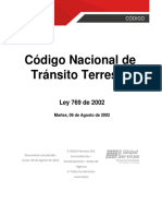 Código Nacional de Tránsito Terrestre