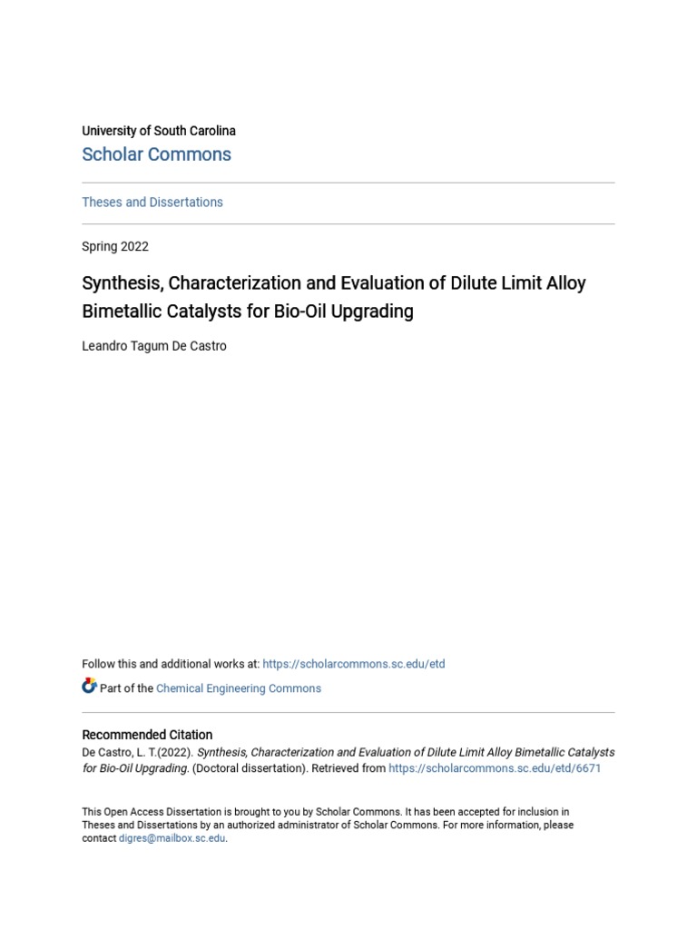 Synthesis Characterization and Evaluation of Dilute Limit Alloy | PDF