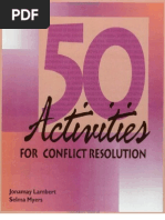 Download 0874254981 50 Activities for Conflict Resolution by Panchali_r SN66525878 doc pdf