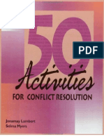 50 Activities For Conflict Resolution