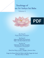 Teachings of Bhagwan Sri Sathya Sai Baba Vol04