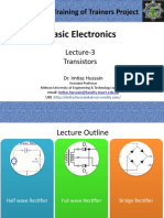 Lecture-3 Transistors